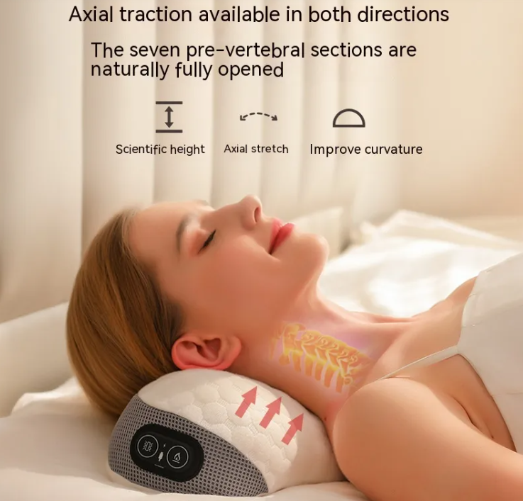 Multifunctional Neck &amp; Shoulder Heating Massage Pillow
